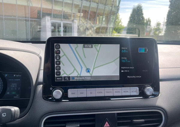 Hyundai Kona cena 85000 przebieg: 30450, rok produkcji 2020 z Włocławek małe 529